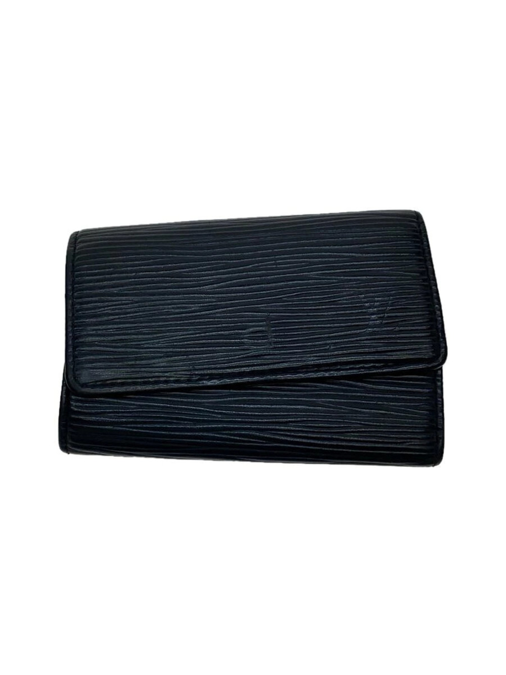 LOUIS VUITTON Multicles Leather Black Solid